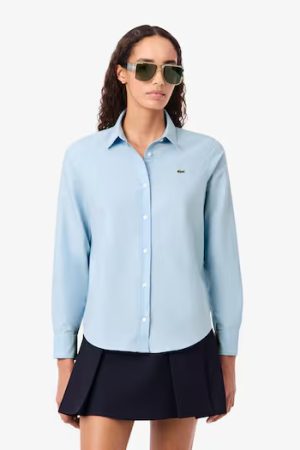 Camisa Lacoste Regular Fit de Algodão