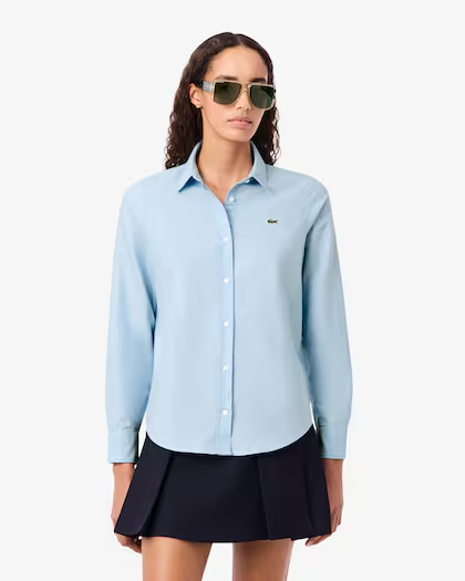Camisa Lacoste Regular Fit de Algodão