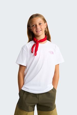 T-shirt descontraída Flora para rapariga